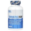 Фото товару Turmeric 1500 Фото товару EVLution Nutrition, Turmeric 1500, Коріння куркуми, 90 капсул