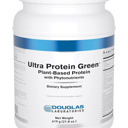 Основное фото товара Ultra Protein Green French Vanilla Flavor Основное фото товара Протеин Веганский, Ultra Protein Green French Vanilla Flavor, 618