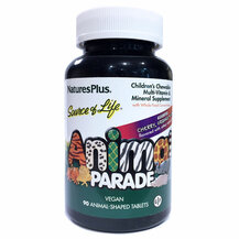 Вітаміни для дітей Animal Parade Natures Plus 90 таблеток Вітаміни для дітей Animal Parade Natures Plus 90 таблеток