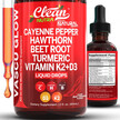 Фото товару Clean Nutraceuticals, Cayenne Pepper Drops, Перець каєнський, 60 