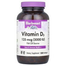 Вітамін D3 Vitamin D3 5000 IU Bluebonnet Nutrition
