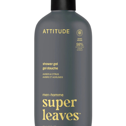 Основное фото товара Super Leaves Men Shower Gel - Amber & Citrus Основное фото товара Гель для душа, Super Leaves Men Shower Gel - Amber & Citrus,
