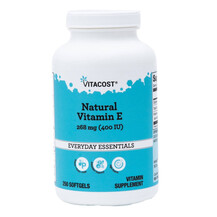 Natural Vitamin E 400 IU Витамин E Токоферолы Vitacost