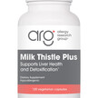 Фото товара Milk Thistle Plus Фото товара Allergy Research Group, Расторопша, Milk Thistle Plus, 120 капсул