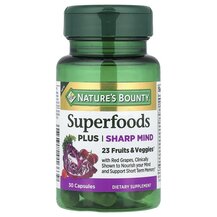 Суперфуд Superfoods Plus Sharp Mind Nature's Bounty
