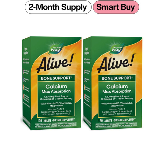 Основное фото товара Alive! Men's Основное фото товара Nature's Way, Витамины для мужчин 50+, Alive! Men's, 13
