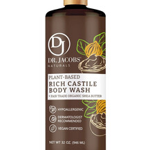 Plant-Based Rich Castile Body Wash + Fair Trade Organic