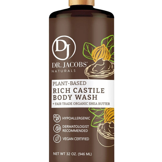Основное фото товара Plant-Based Rich Castile Body Wash + Fair Trade Organic Shea Butter Основное фото товара Plant-Based Rich Castile Body Wash + Fair Trade Organic, Гель для