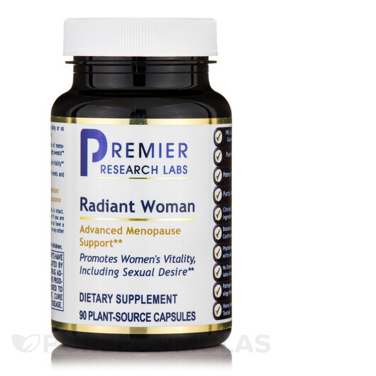 Основное фото товара Premier Research Labs, Поддержка менопаузы, Radiant Woman, 90 кап