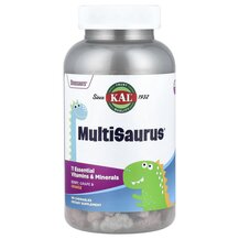 MultiSaurus Chewables Мультивитамины KAL 180 конфет