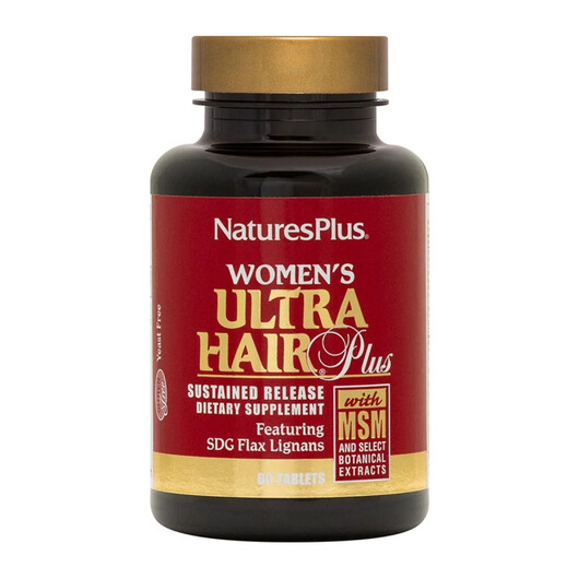 Основное фото товара Women's Ultra Hair Plus Основное фото товара Natures Plus, Кожа ногти волосы, Women's Ultra Hair Plus, 60