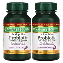 Лактобактерії Ацидофілус Acidophilus Probiotic Twin Pack