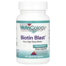 Biotin Blast Витамин B7 Биотин Nutricology 90 капсул