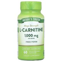 L-Carnitine Mega Strength L-Карнитин Nature's Truth