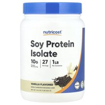 Протеїн Soy Protein Isolate Vanilla Nutricost 454 г Протеїн Soy Protein Isolate Vanilla Nutricost 454 г