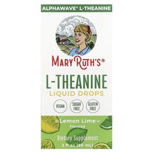L-Теанін L-Theanine Liquid Drops Lemon Lime MaryRuth's L-Теанін L-Theanine Liquid Drops Lemon Lime MaryRuth's