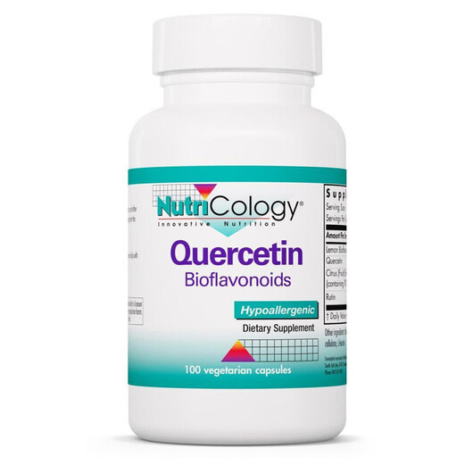 Основное фото товара Quercetin Bioflavonoids Основное фото товара Nutricology, Кверцетин, Quercetin Bioflavonoids, 100 капсул