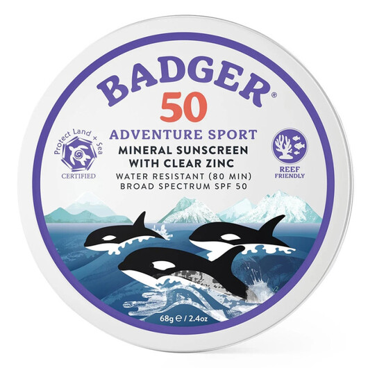Основное фото товара Adventure Sport Mineral Sunscreen with Clear Zinc - SPF Основное фото товара Adventure Sport Mineral Sunscreen with Clear, Органический бальза