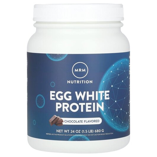 Основное фото товара Egg White Protein Chocolate 1 Основное фото товара MRM, Протеин, Egg White Protein Chocolate 1, 680 г