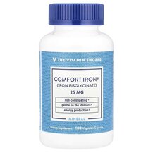 Comfort Iron 25 mg Железо TheVitaminShoppe 180 капсул