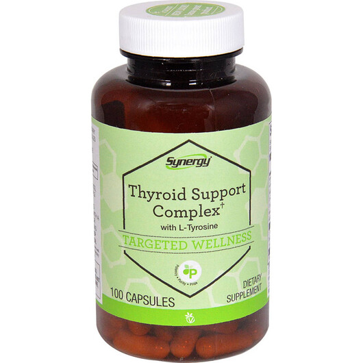Основне фото товару Thyroid Support Complex&dagger; with, Підтримка щитоподібної зало