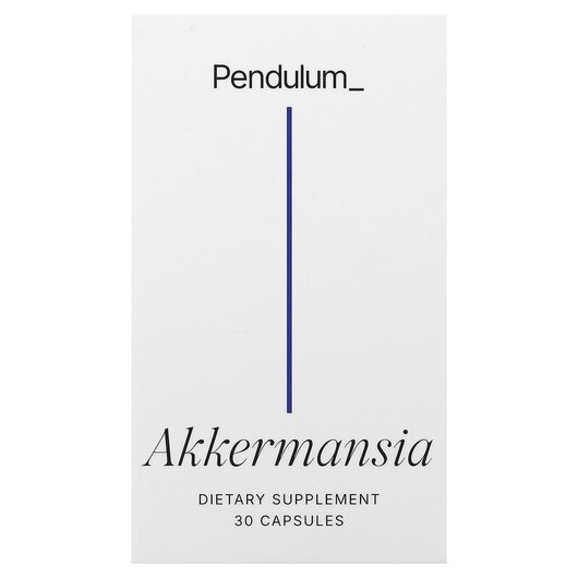Основное фото товара Pendulum, Аккермансия, Akkermansia, 30 капсул