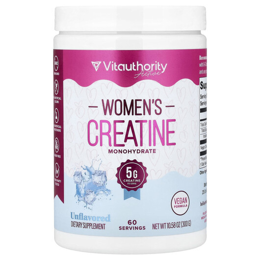 Основное фото товара Креатин, Active Women's Creatine Monohydrate Unflavored, 300