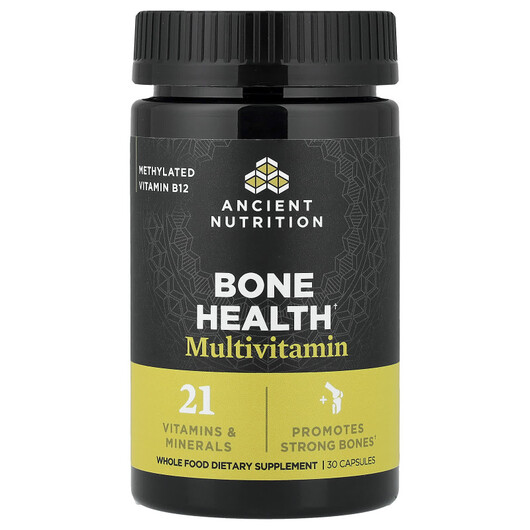 Основне фото товару Bone Health Multivitamin, Зміцнення кісток, 30 капсул
