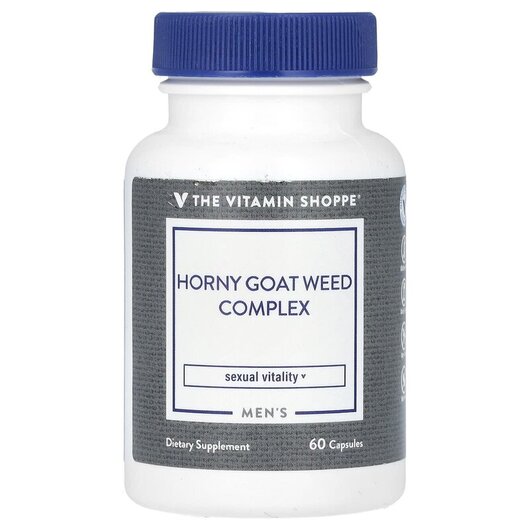 Основное фото товара Men's Horny Goat Weed Complex Основное фото товара TheVitaminShoppe, Горянка, Men's Horny Goat Weed Complex, 60