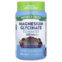 Magnesium Glycinate Магний Глицинат Nature's Truth