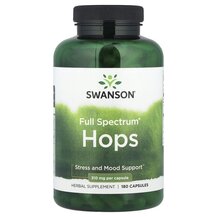 Full Spectrum Hops 620 mg Поддержка стресса Swanson