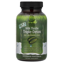 Детокс та очищення MilkThistleTriple-Detox Irwin Naturals