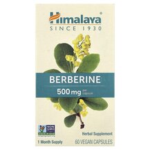 Berberine 500 mg Берберин Himalaya 60 капсул
