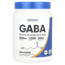 ГАМК GABA Unflavored Nutricost 500 г ГАМК GABA Unflavored Nutricost 500 г