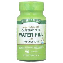 Super Strength Water Pill with Potassium Caffeine Free