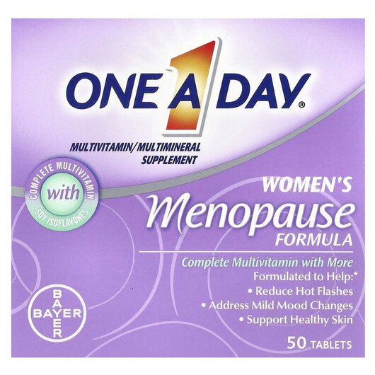 Основне фото товару One-A-Day, Women's Menopause Formula, Вітаміни для жінок, 50