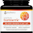 Фото товара Youtheory, Экстракт корня куркумы, Total Body Turmeric, 60 капсул