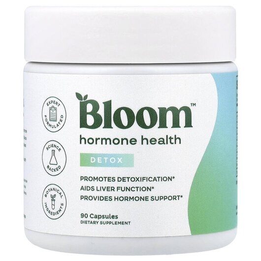 Основное фото товара Hormone Health Detox Основное фото товара Bloom, Поддержка гормонов, Hormone Health Detox, 90 капсул