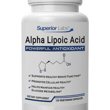 Альфа-ліпоєва кислота Alpha Lipoic Acid Superior Labs