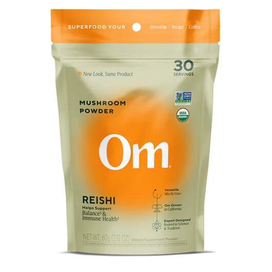 Основне фото товару Organic Reishi Mushroom Superfood Powder Основне фото товару Organic Reishi Mushroom Superfood Powder, Гриби Рейші, 60 г