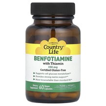 Benfotiamine with Thiamin Бенфотиамин с тиамином 150 мг Benfotiamine with Thiamin Бенфотиамин с тиамином 150 мг