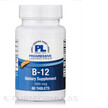 Фото товару Progressive Labs, B-12 1000 mcg, Вітамін B12 Кобаламін, 60 таблет