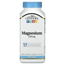 Magnesium 250 mg Магний 21st Century 250 таблеток