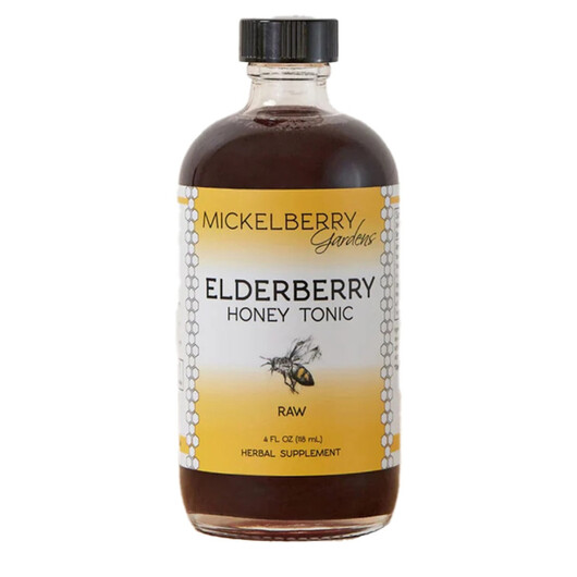 Основне фото товару Elderberry Honey Tonic - Raw Основне фото товару Elderberry Honey Tonic - Raw, Сироп з Бузини, 118 мл