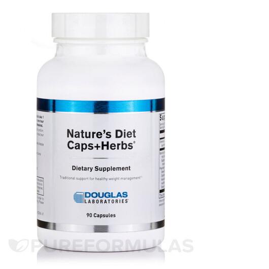 Основное фото товара Nature's Diet Caps+Herbs Основное фото товара Контроль веса, Nature's Diet Caps+Herbs, 90 капсул