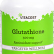 Фото товару Vitacost, Glutathione 500 mg, L-Глутатіон, 60 капсул