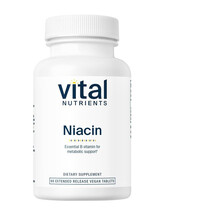 Niacin 500 mg Витамин B3 Ніацин Vital Nutrients