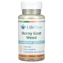 Горянка Horny Goat Weed 500 mg LifeTime 60 капсул Горянка Horny Goat Weed 500 mg LifeTime 60 капсул