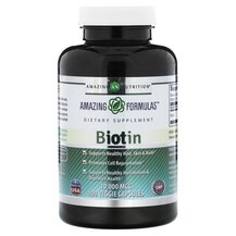 Вітамін B7 Біотин Biotin 10000 mcg Amazing Nutrition