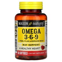 Omega 3-6-9 Fish Flax & Borage Oils Омега 3 6 9 Mason Omega 3-6-9 Fish Flax & Borage Oils Омега 3 6 9 Mason
